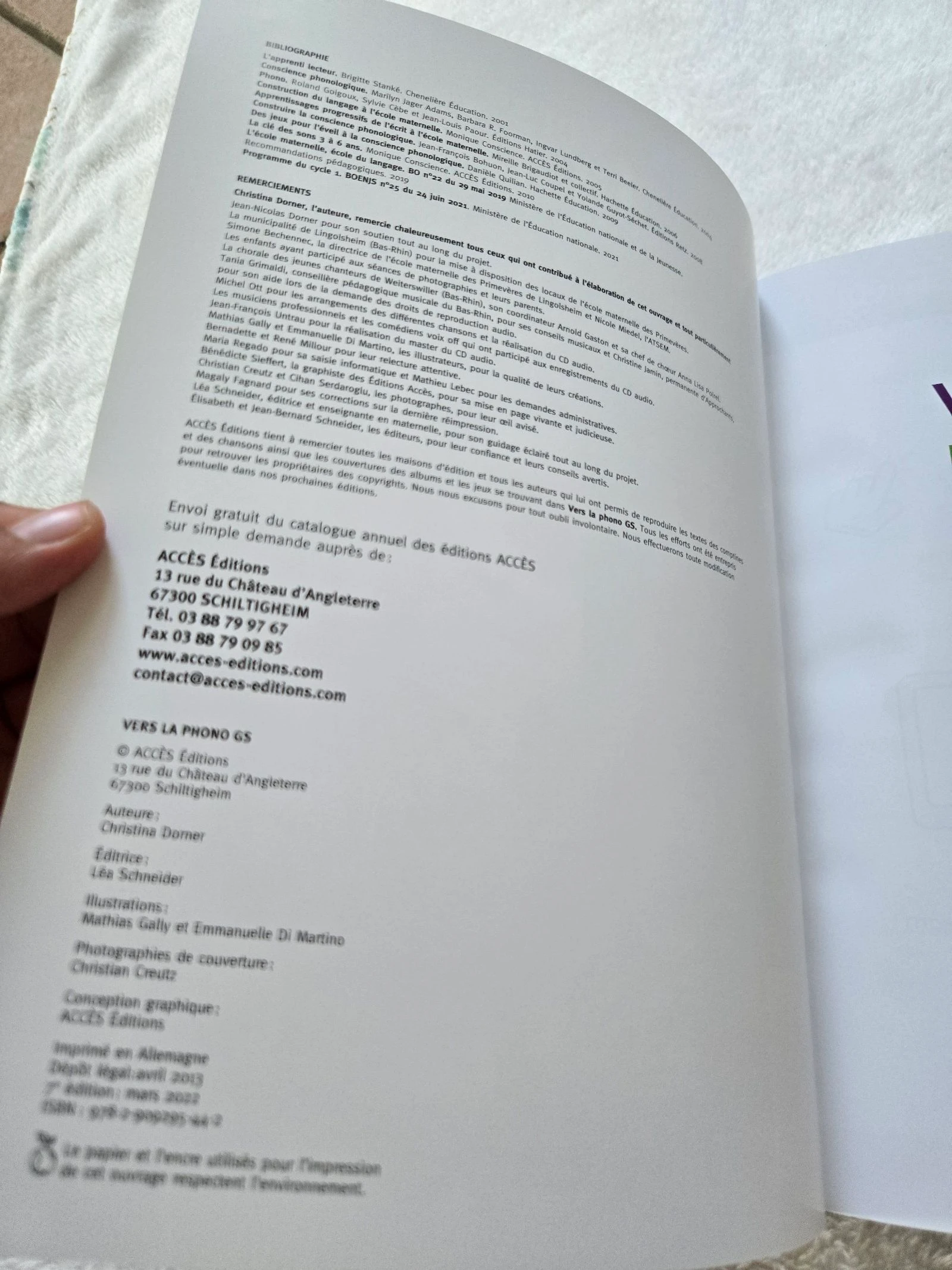 Hacia la fonola MG Accès Éditions – photo 6